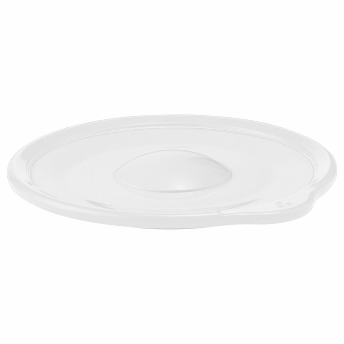 Omni White Saucer with White Rim 140x130x18mm