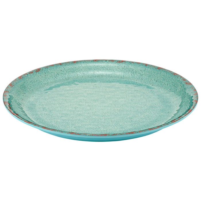 Blue Casablanca Melamine Dish 350x350x30mm