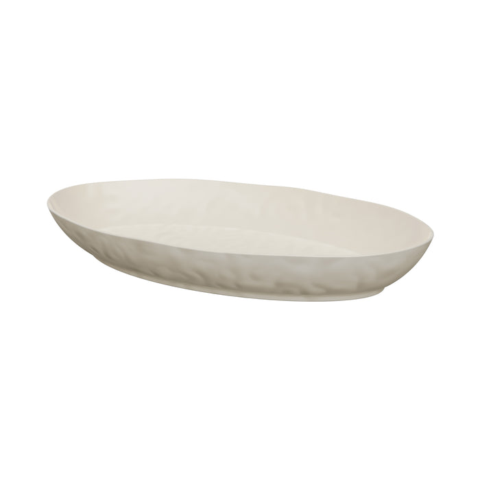 Aqua Pigment Melamine Oval Dish 530 x 325 x 70mm 5L