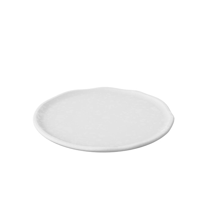 Mineral Agate Grey Melamine Crackle Plate 203mm x 30mm