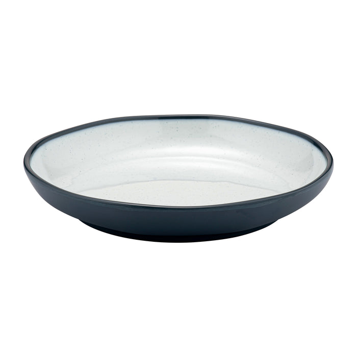 Cream Marl Melamine Large Deep Plate 280x280x47mm