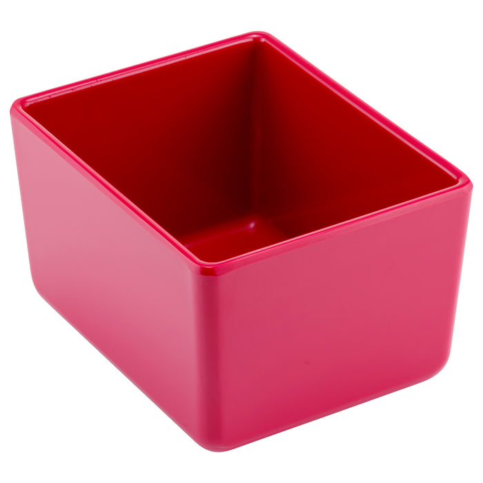 Red Melamine Chunky Crock 162x130x100mm 1.5L