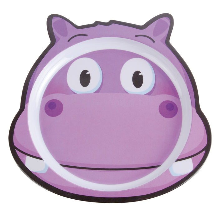 Hippo Melamine Junior Plate w/sf 235X243mm