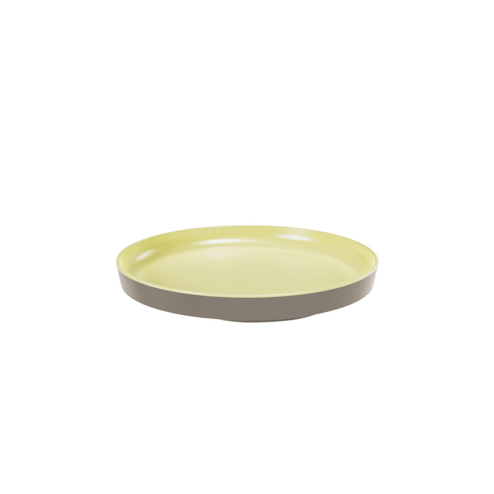 Mayfair Yellow Melamine Medium Plate 209x23mm