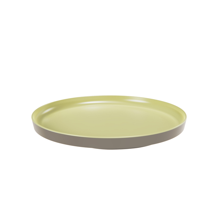 Mayfair Green Melamine Large Plate 278x22mm