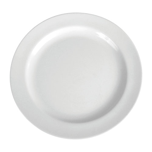 Polar White Melamine Basic Plate 250mm Dia