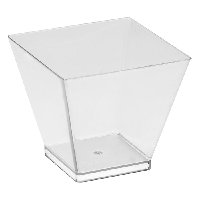 6cl Clear Square Style Bowl