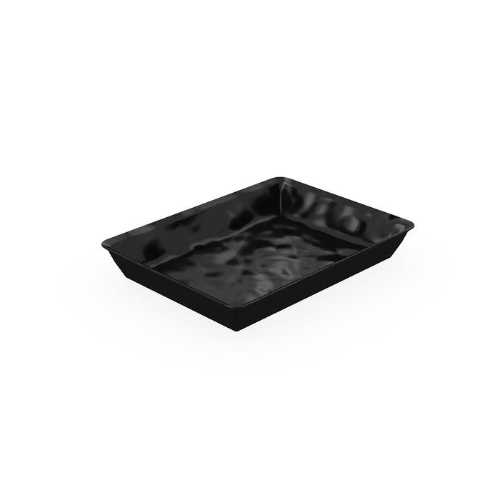 Mino Black Melamine Tray 280x280x30mm