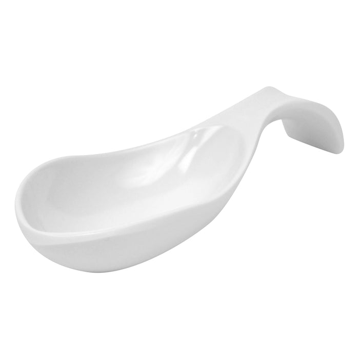 White Melamine Amuse Bouche Spoon  (10 pack)