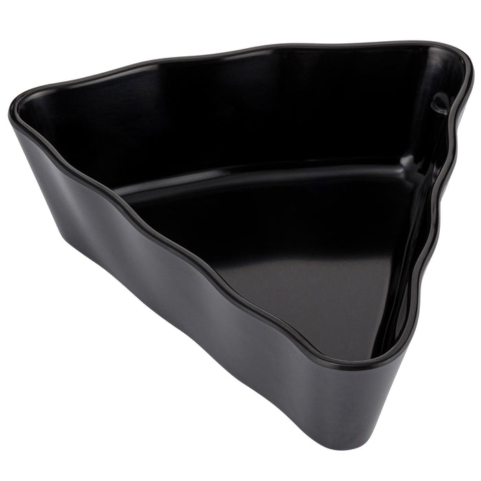 Melamine Aalto Dish Black