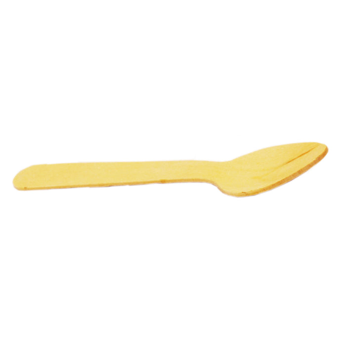 Wooden Bamboo Dessert Spoon (1000 Pack)