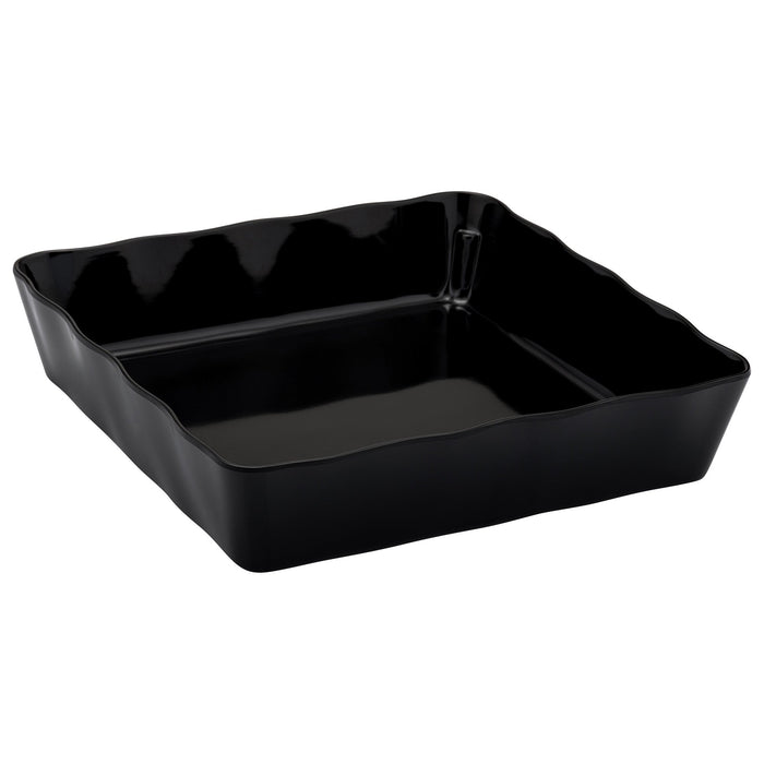 Melamine Aalto Dish Black