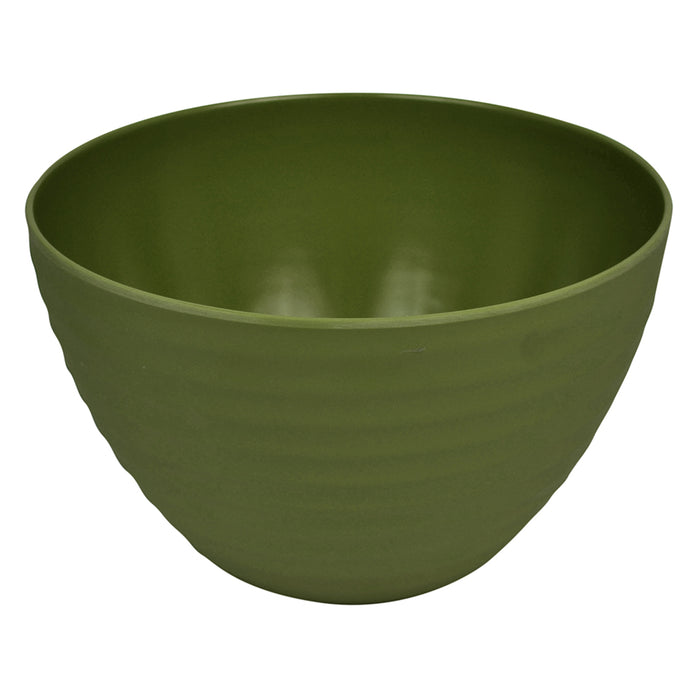 Green Melamine Ripple Large Pot - 4.5L