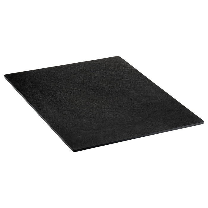 Black Slate Effect Melamine Tray w/sf