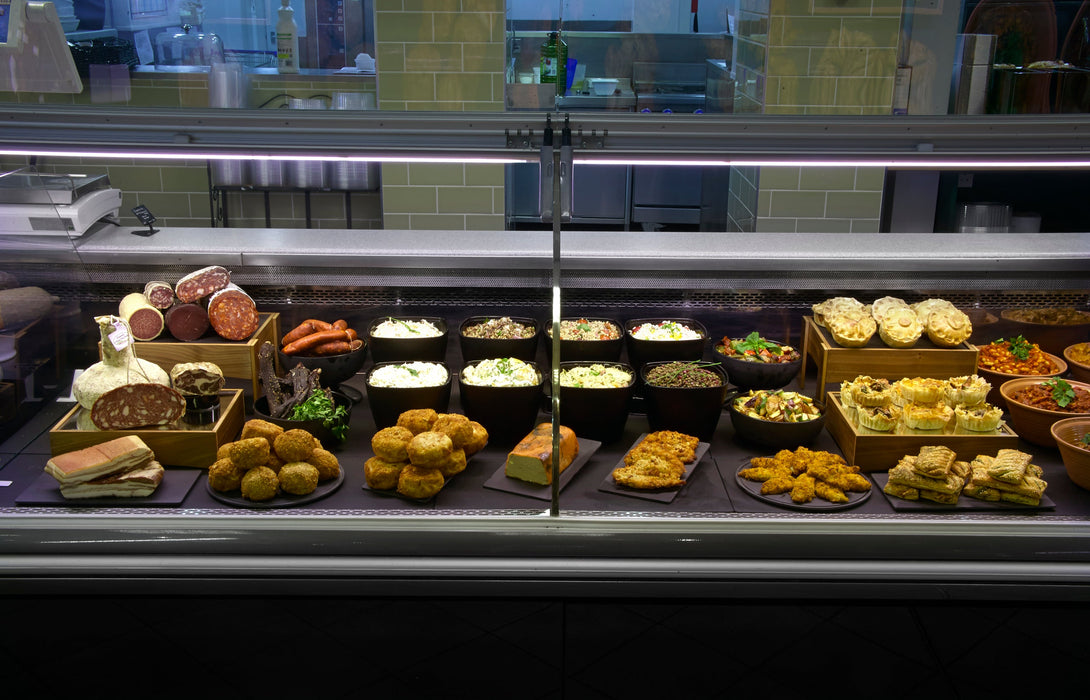 Black Slate Effect Melamine Tray w/sf