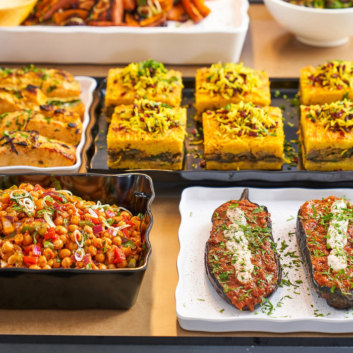 Melamine Aalto Dish Black