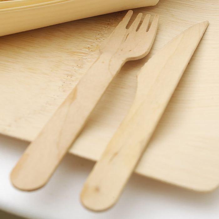 Wooden Bamboo Fork (1000 Pack)