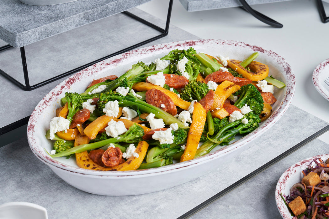 Casablanca Melamine Dish 420x280x70mm 3.8L