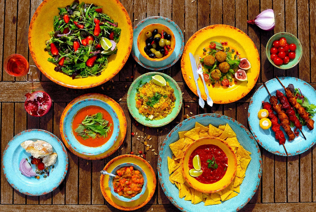 Casablanca Melamine Dish 210x210x70mm 1.3L