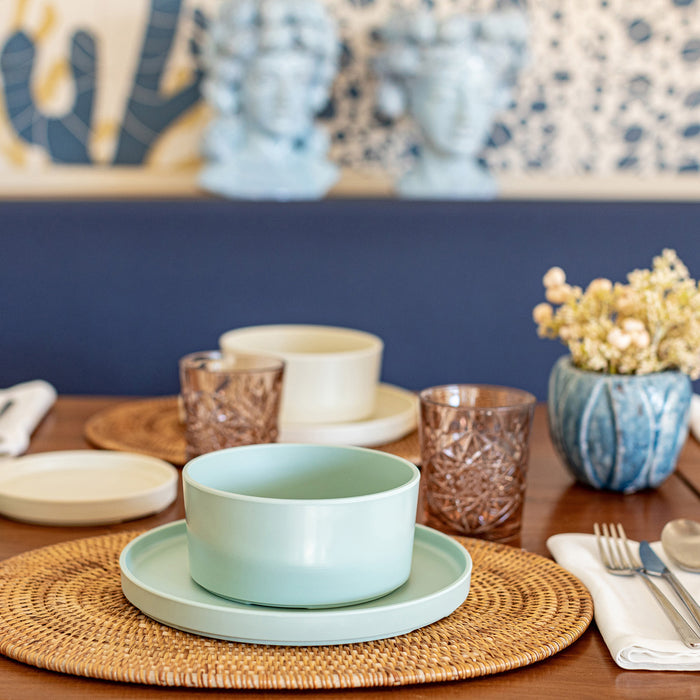 Aqua Matt Hoxton Melamine Dish 152x70mm 600 ml