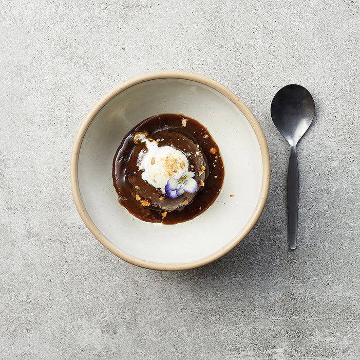 Cream Marl Melamine Dish