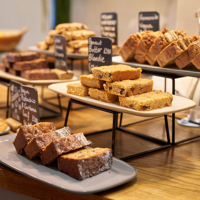 Marl Melamine Rectangular Side Plate 355x190mm