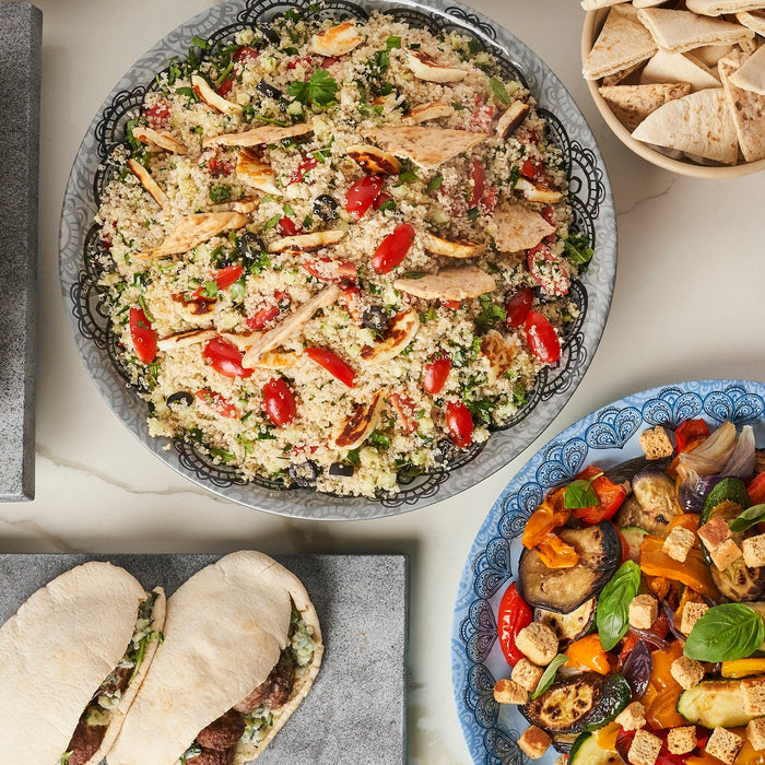 Mehndi Melamine Dish 350x350x30mm