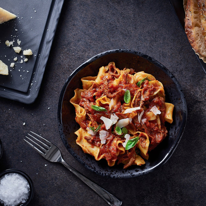 Mineral Melamine Crackle Plate 205x43mm