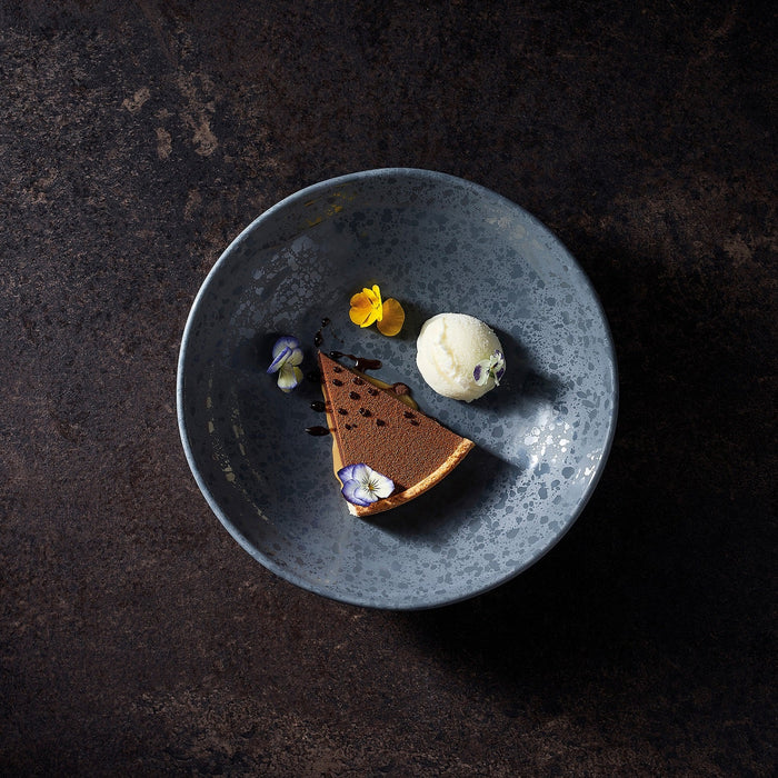 Mineral Melamine Crackle Plate 203mm x 30mm