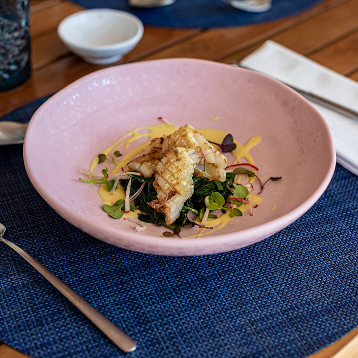 Mineral Melamine Crackle Dish 240x240x50mm 1.3L