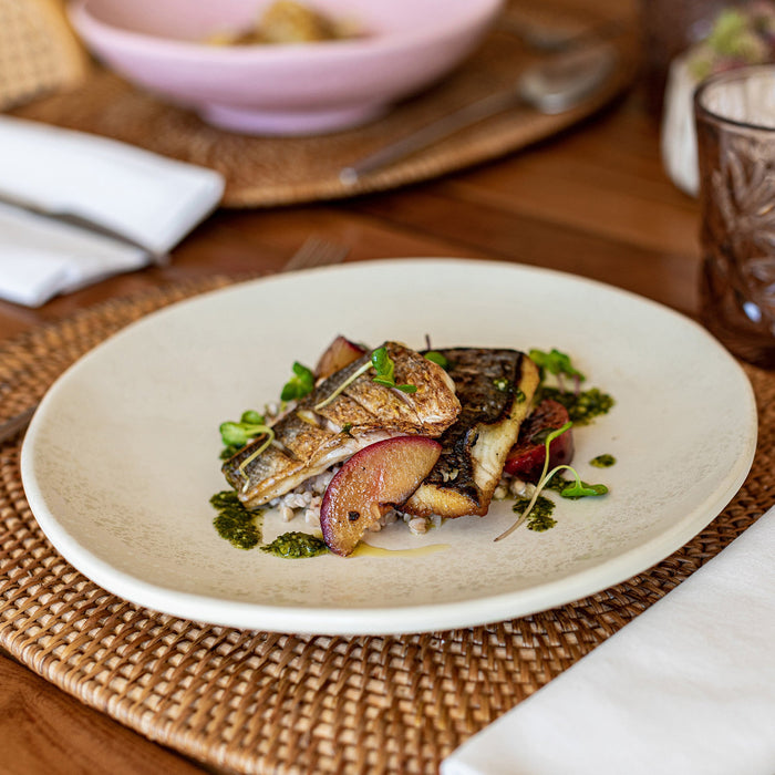 Mineral Melamine Crackle Plate 254mm x 30mm