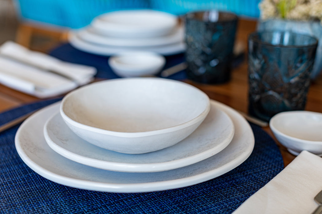 Mineral Melamine Crackle Bowl 160mm x 43mm 450ml