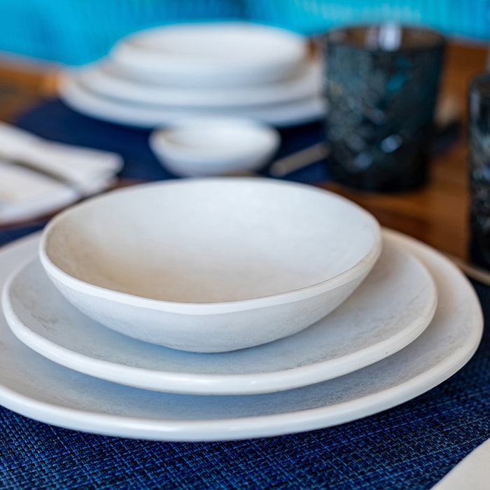 Mineral Melamine Crackle Bowl 160mm x 43mm 450ml