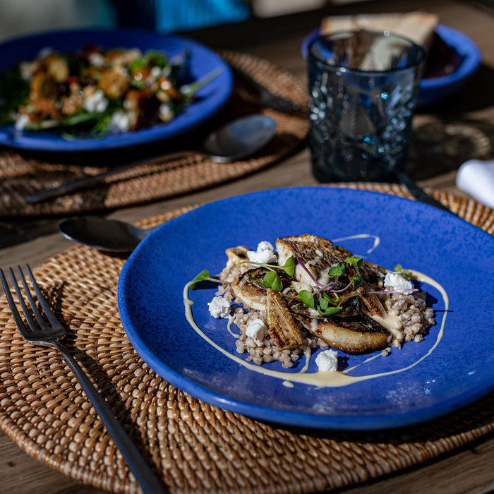 Mineral Melamine Crackle Plate 254mm x 30mm