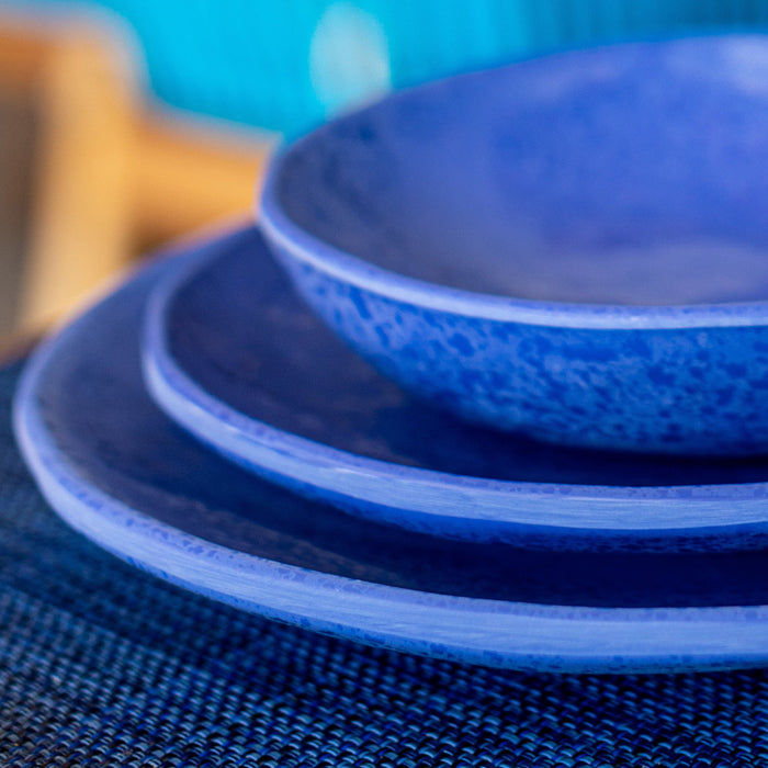 Mineral Melamine Crackle Bowl 160mm x 43mm 450ml