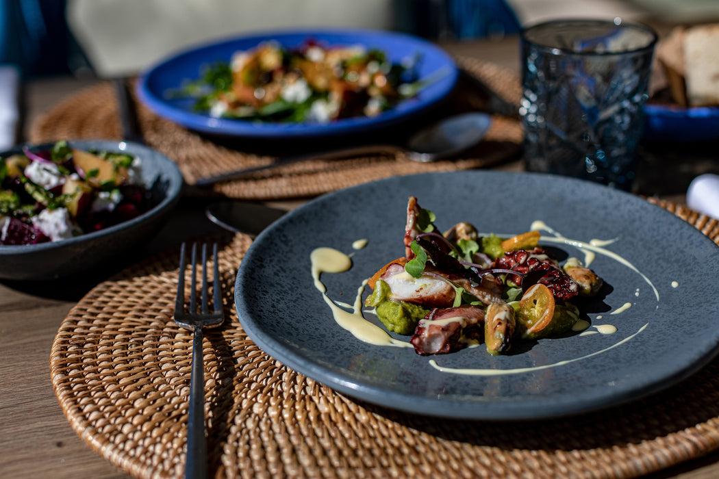 Mineral Melamine Crackle Plate 254mm x 30mm