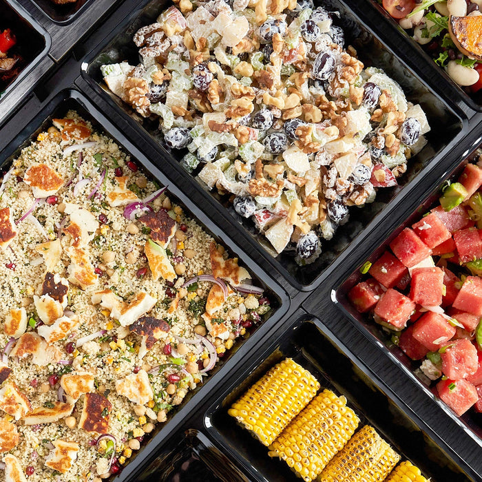 Mino Black Melamine Tray