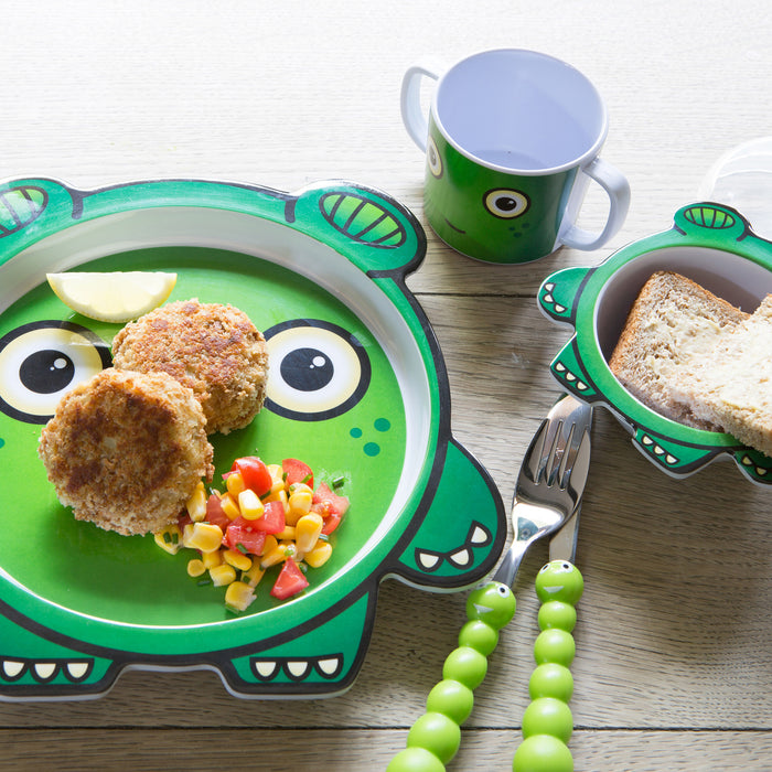 Nettle the Monster Melamine Plate w/sf