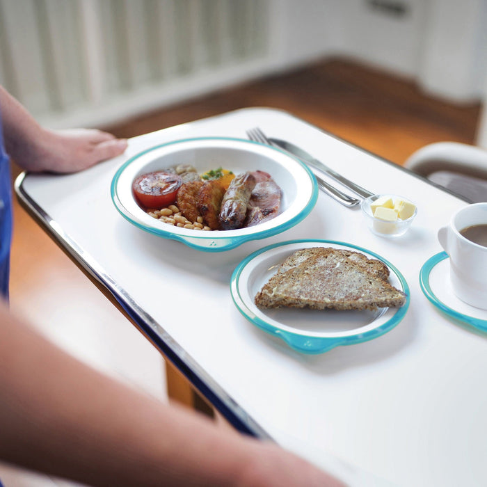 Omni White Bowl with Rim 180x170x50mm 400ml