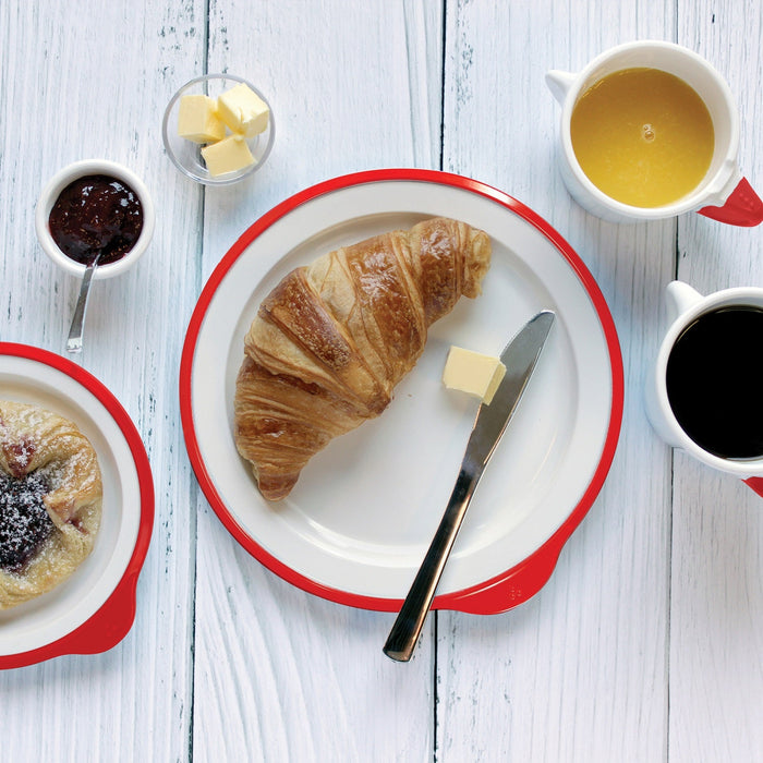 Omni White Small Low Plate Rim 180x170x20mm