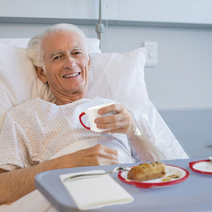 Omni White Small Low Plate Rim 180x170x20mm