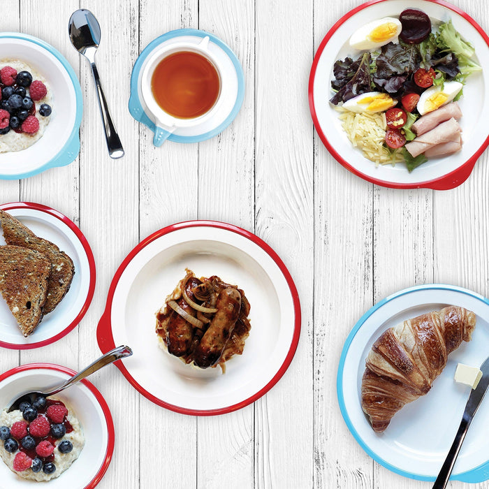 Omni White Large Deep Plate Rim240x230x35mm