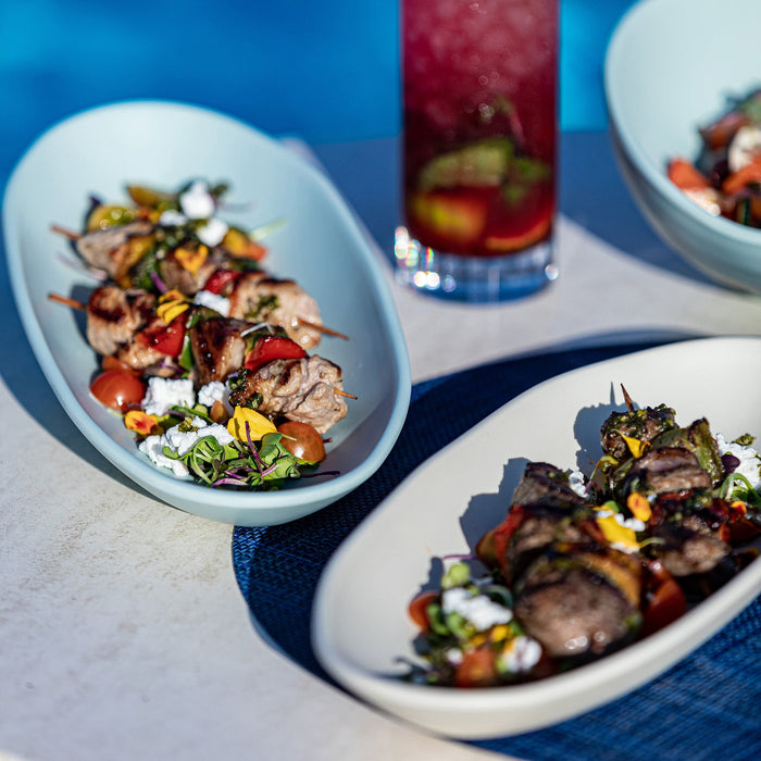 Pigment Melamine Oval Dish 325x140x40mm 700ml