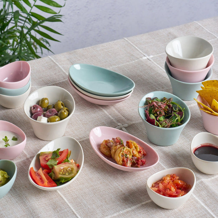 Melamine Reef Small Oval Dish 82 x 66 x 43mm 60ml