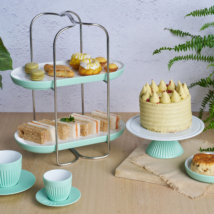 Talon Cherry Melamine Pill Plate 329x117x28mm