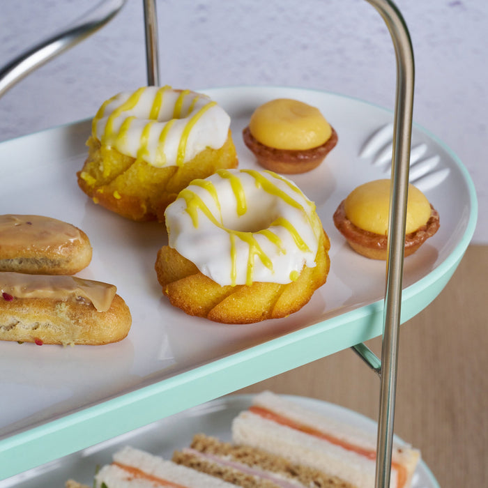 Talon Cherry Melamine Pill Plate 329x117x28mm