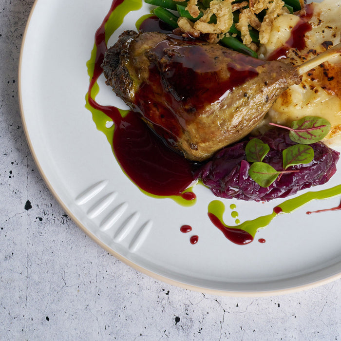 Talon Melamine 8inch Plate 203x203x25mm