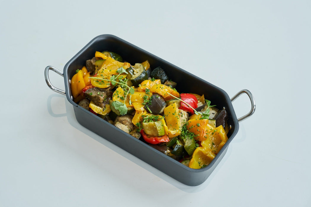 Ore Black Stainless Steel Greblon Crock