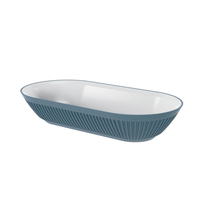 Talon Steel Melamine Pill Dish 316x163x61mm 1.3L