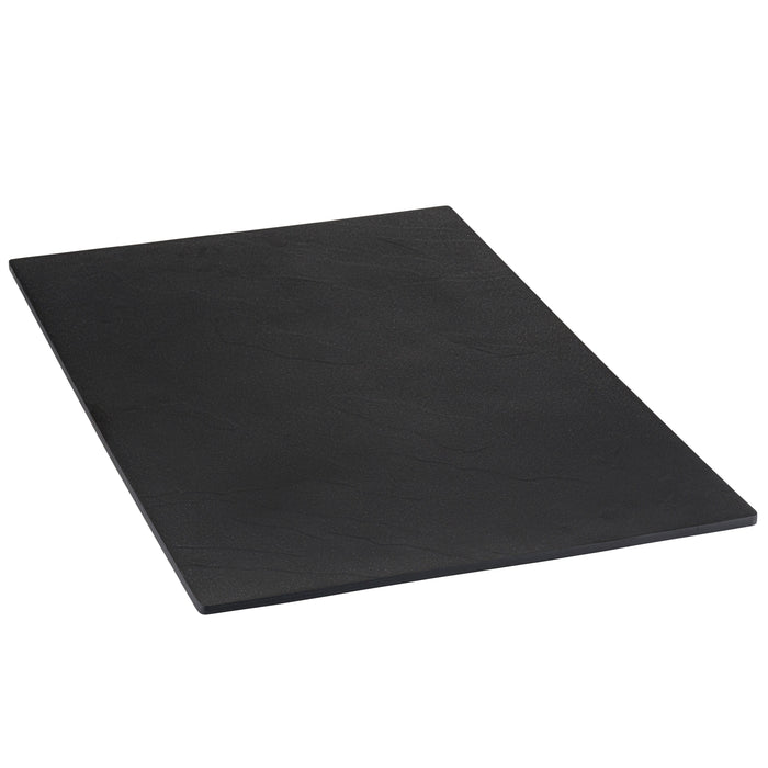 Black Slate Effect Melamine Tray w/sf